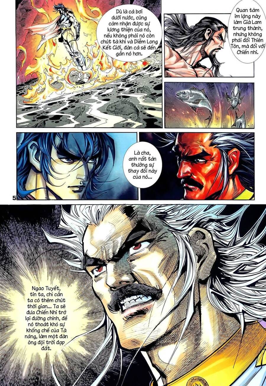 Truyện Tranh Long Hổ 5 Thế trang 8