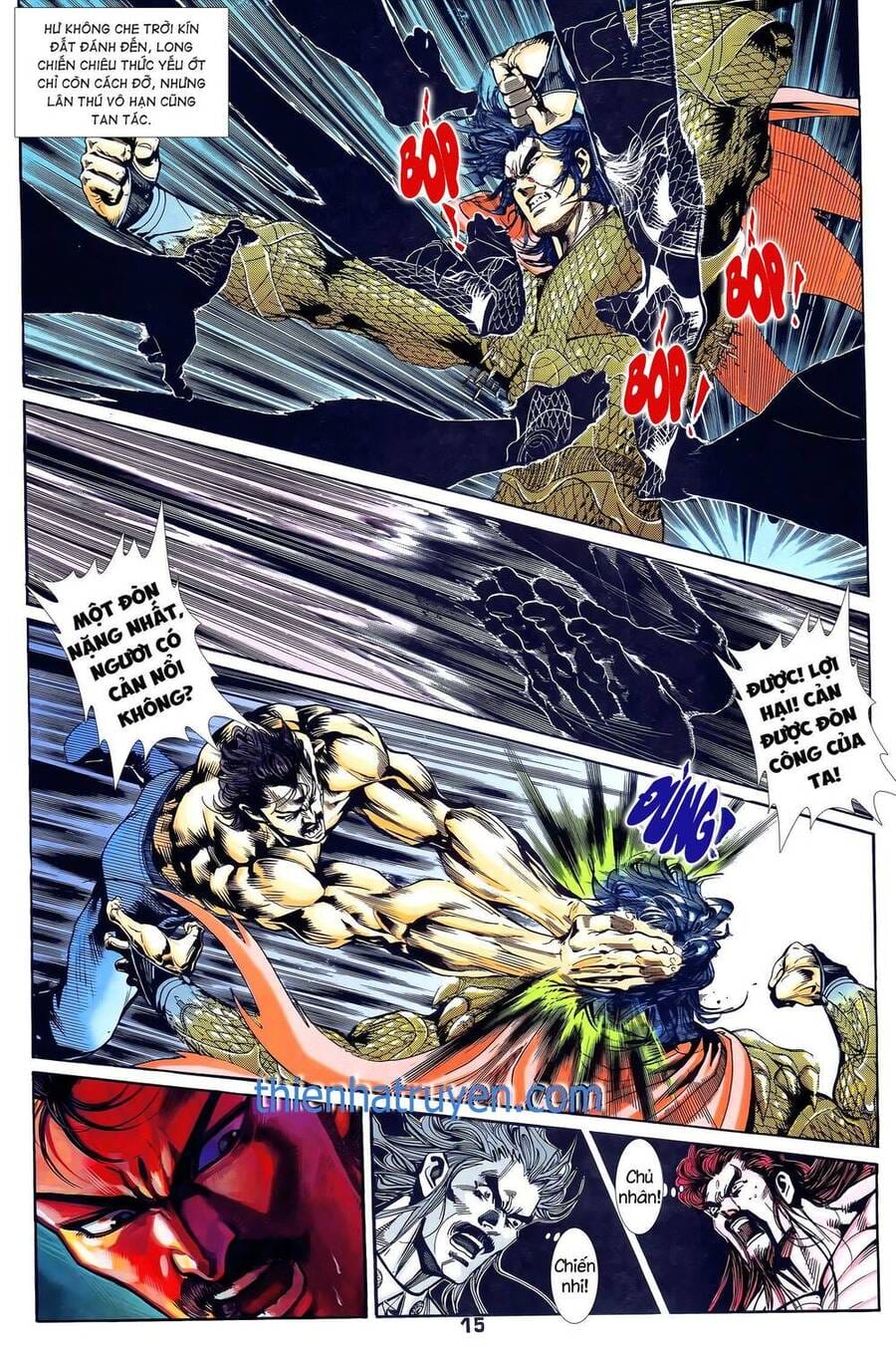 Truyện Tranh Long Hổ 5 Thế trang 8