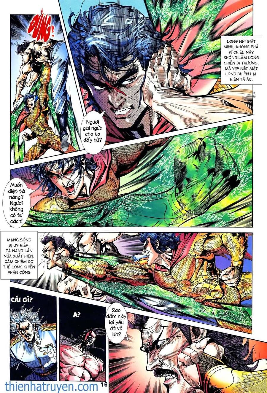 Truyện Tranh Long Hổ 5 Thế trang 8