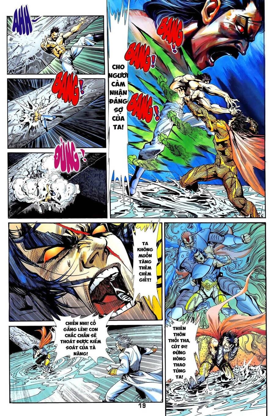 Truyện Tranh Long Hổ 5 Thế trang 8