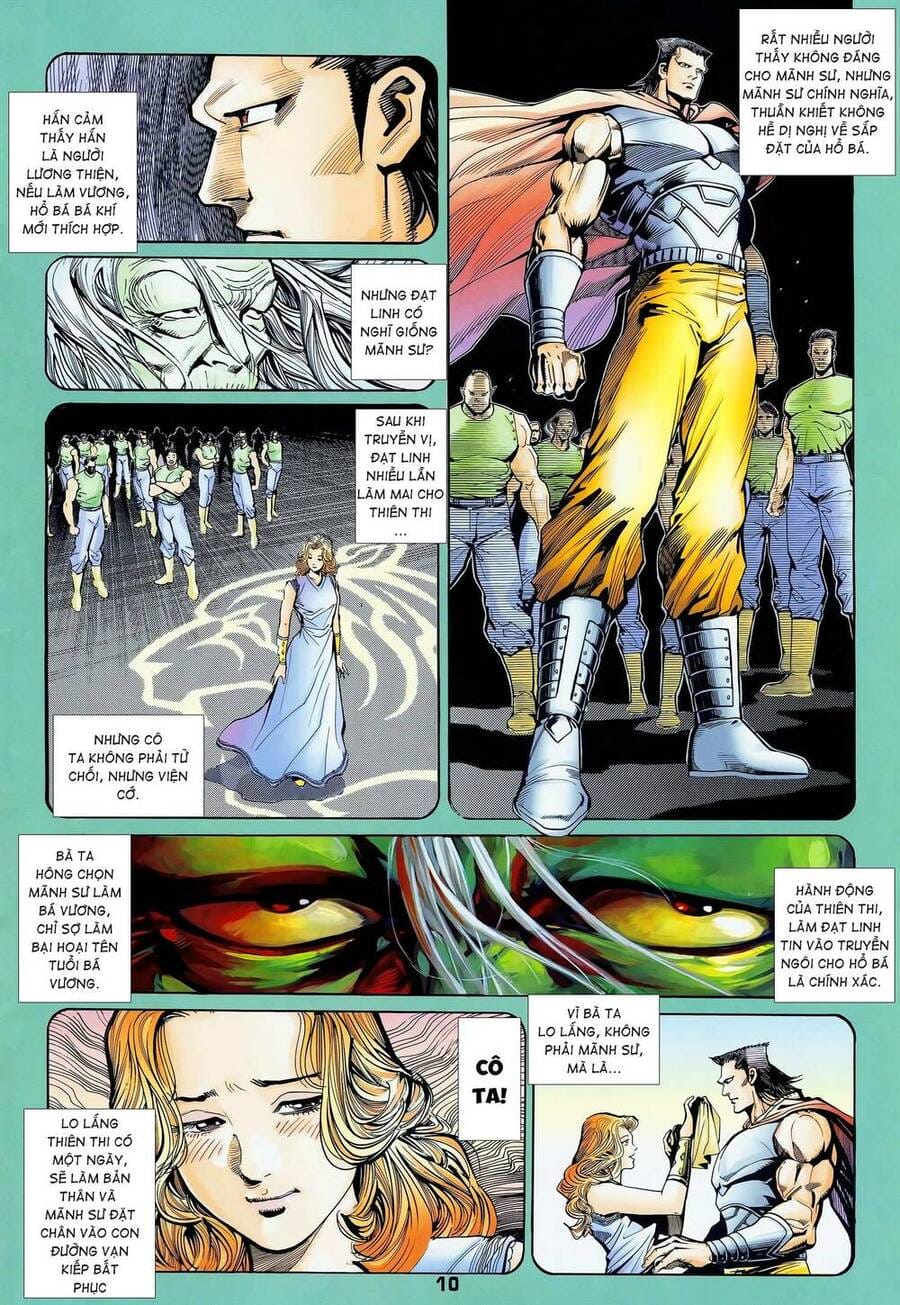 Truyện Tranh Long Hổ 5 Thế trang 8