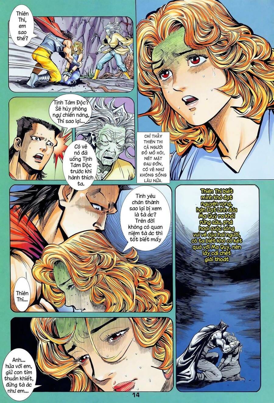 Truyện Tranh Long Hổ 5 Thế trang 8