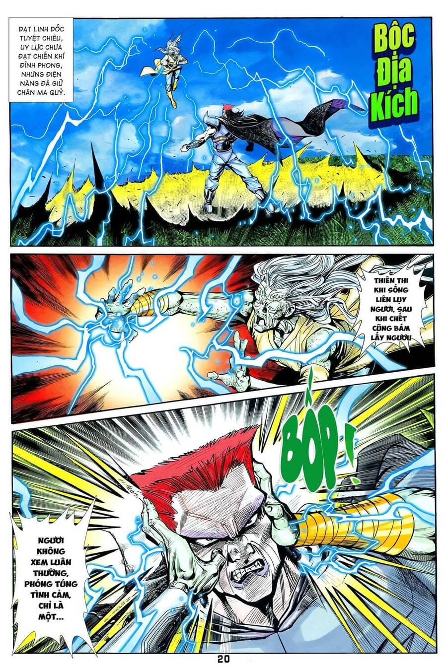 Truyện Tranh Long Hổ 5 Thế trang 8