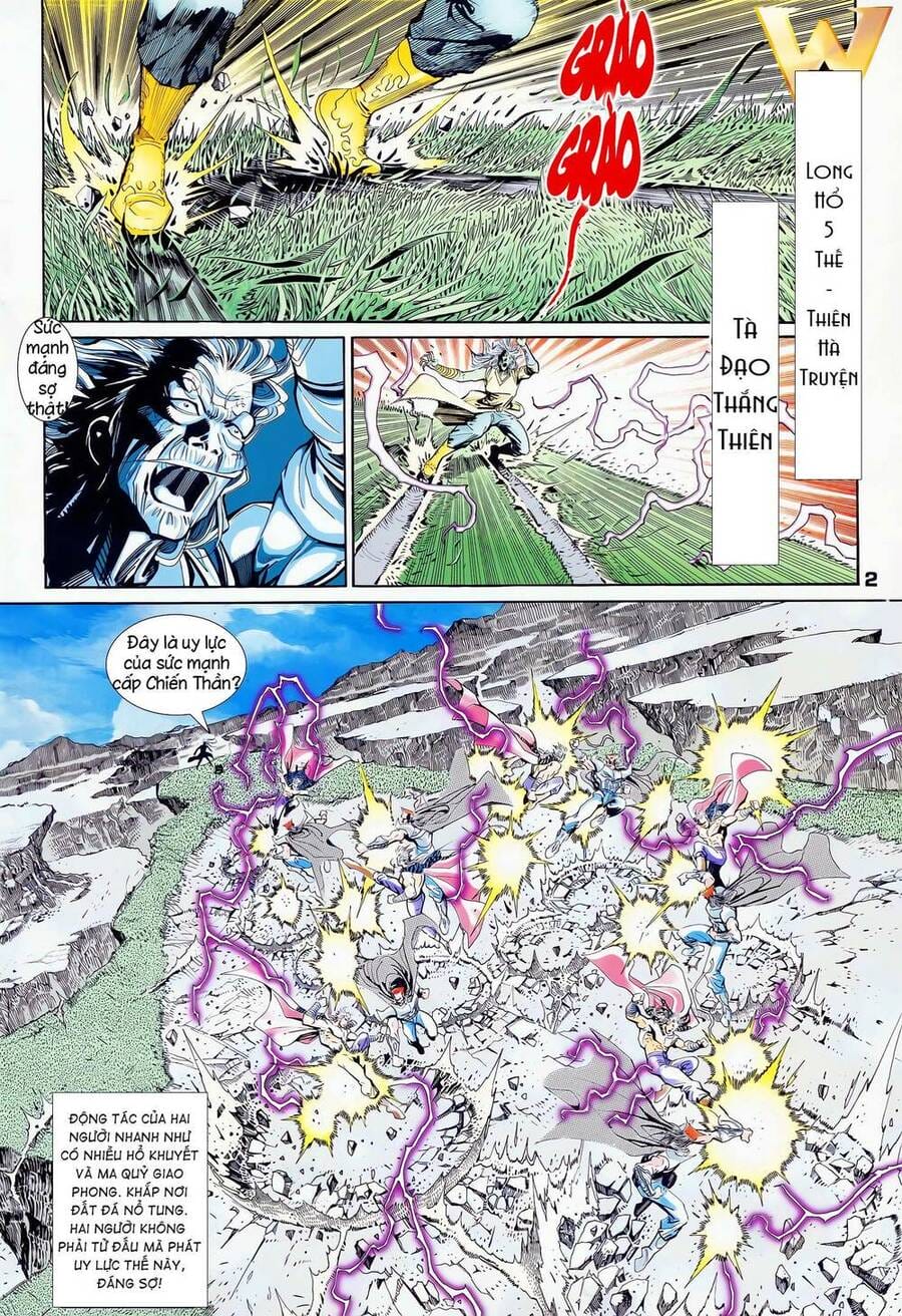 Truyện Tranh Long Hổ 5 Thế trang 8