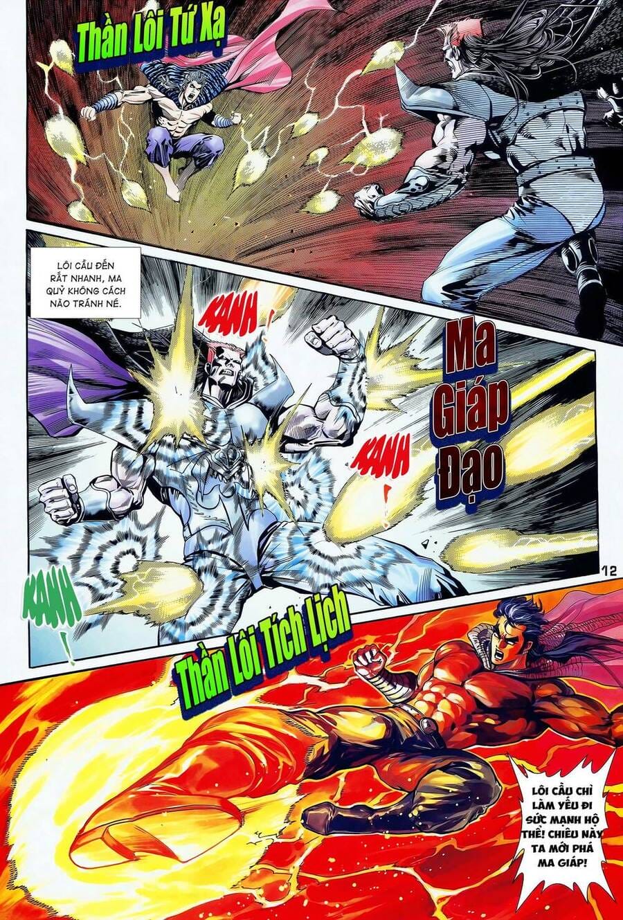 Truyện Tranh Long Hổ 5 Thế trang 8