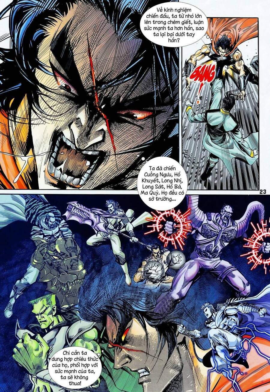 Truyện Tranh Long Hổ 5 Thế trang 8