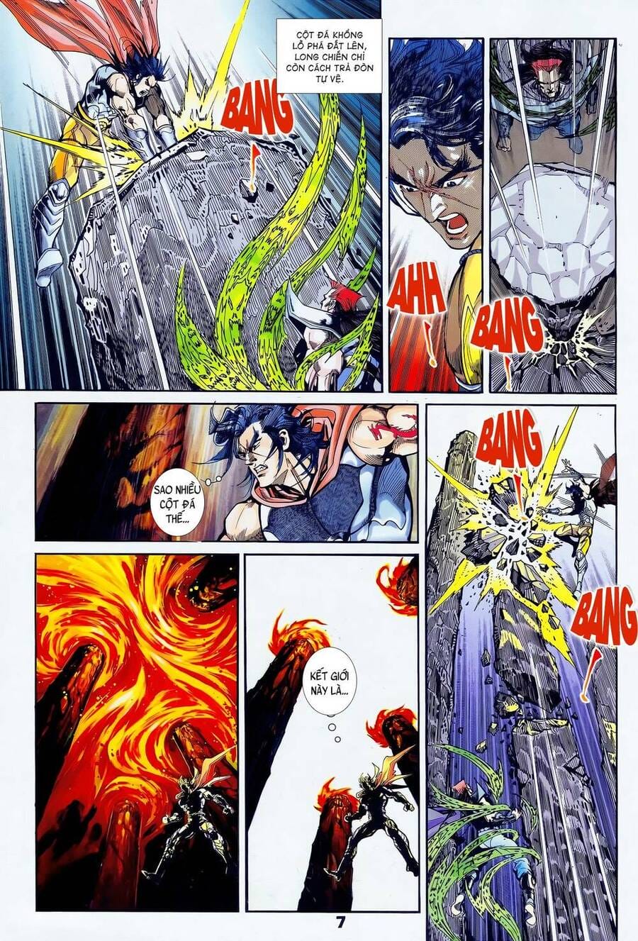 Truyện Tranh Long Hổ 5 Thế trang 8