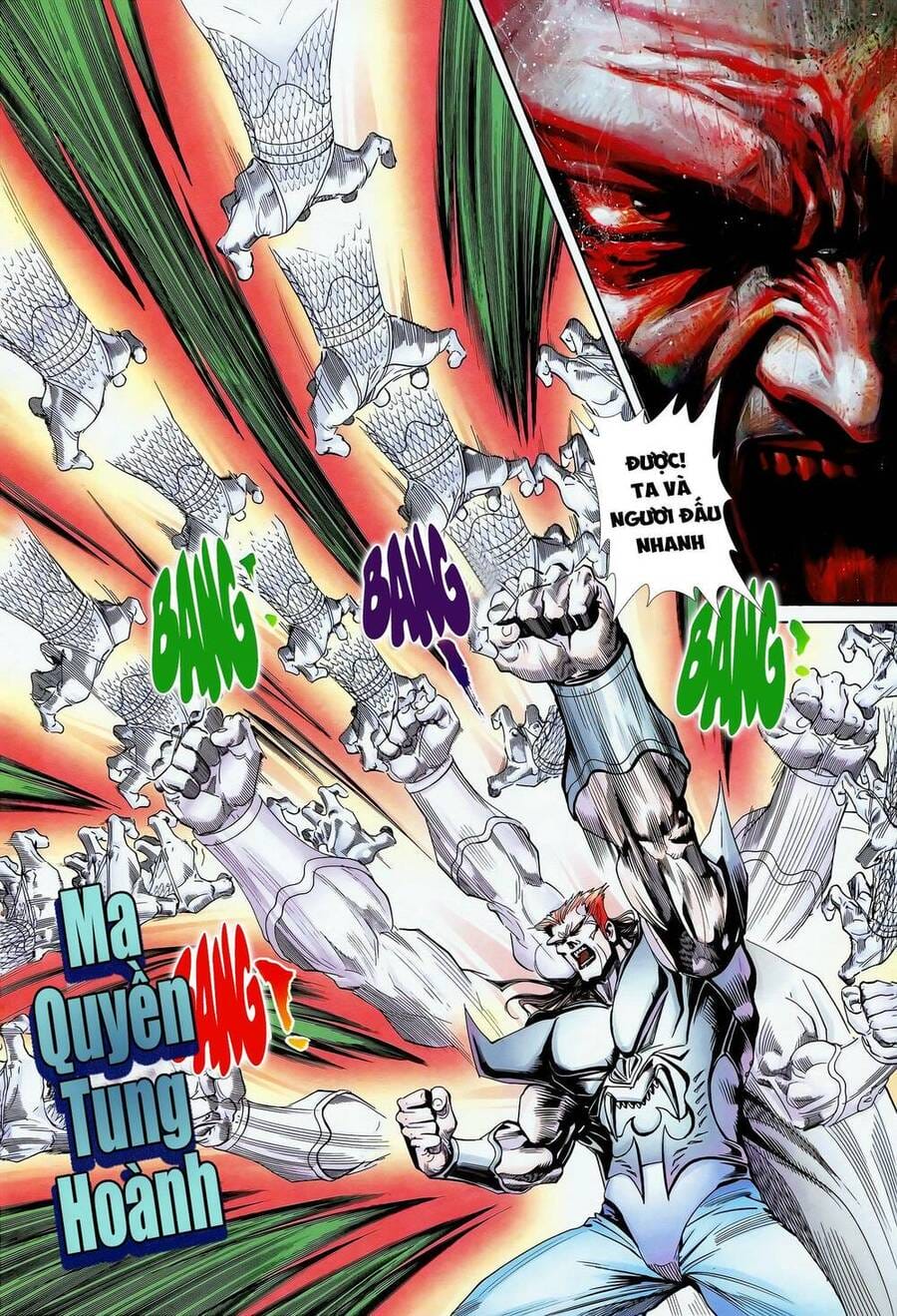 Truyện Tranh Long Hổ 5 Thế trang 8