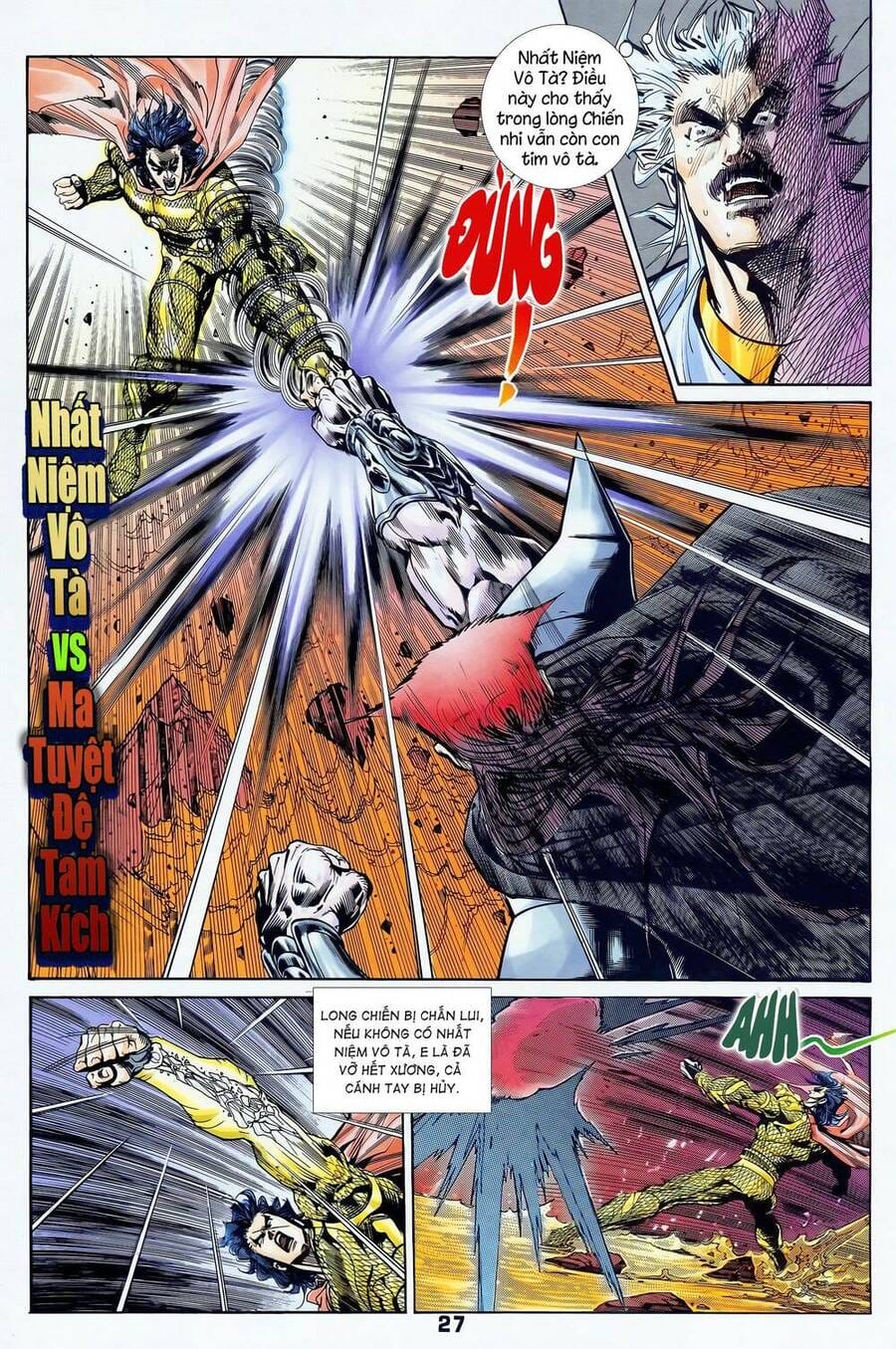 Truyện Tranh Long Hổ 5 Thế trang 8