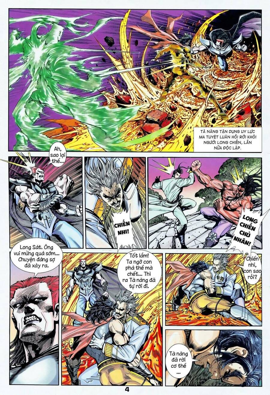 Truyện Tranh Long Hổ 5 Thế trang 8