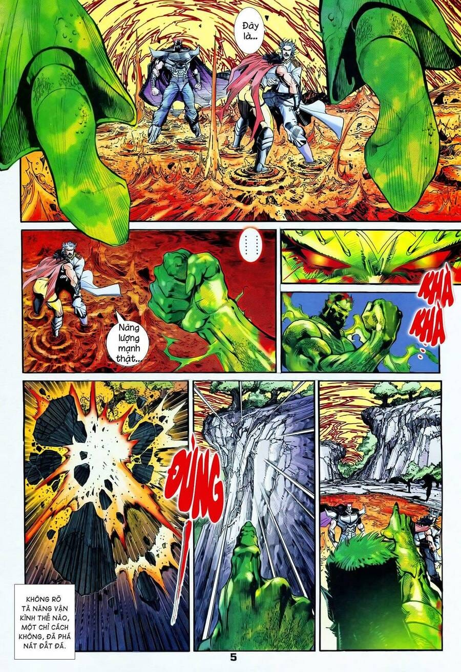 Truyện Tranh Long Hổ 5 Thế trang 8