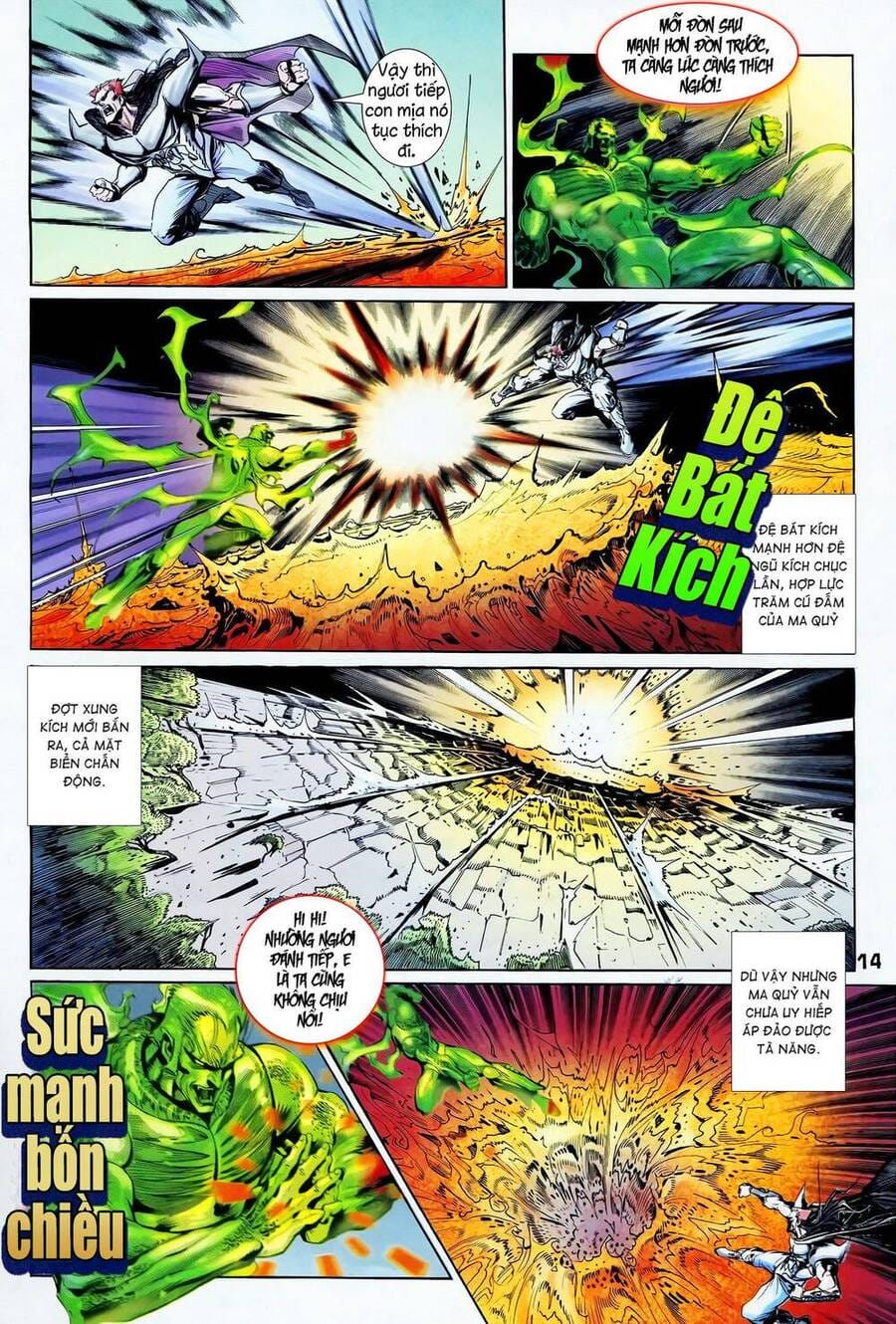 Truyện Tranh Long Hổ 5 Thế trang 8