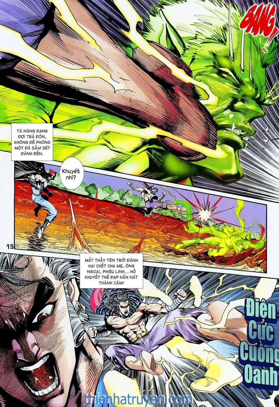 Truyện Tranh Long Hổ 5 Thế trang 8