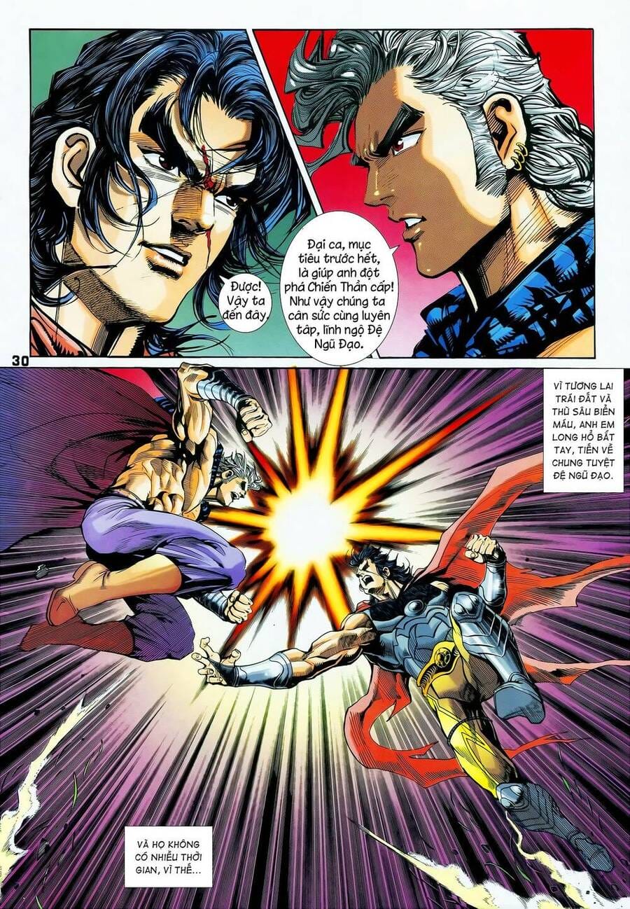 Truyện Tranh Long Hổ 5 Thế trang 8