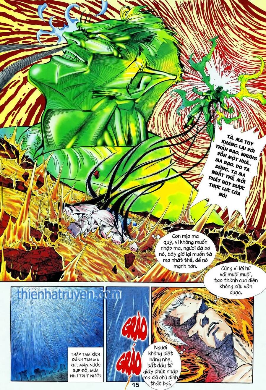 Truyện Tranh Long Hổ 5 Thế trang 8