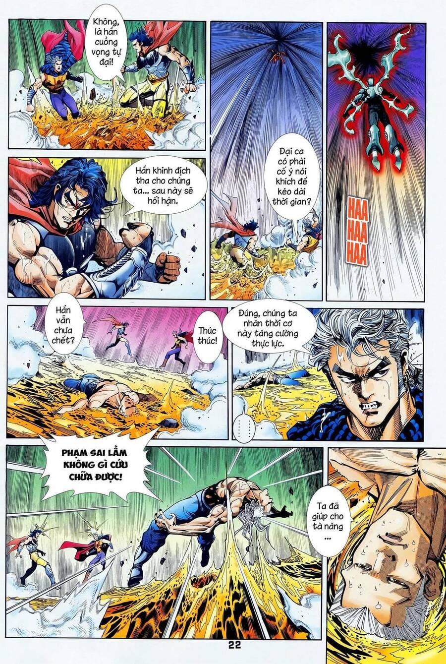 Truyện Tranh Long Hổ 5 Thế trang 8