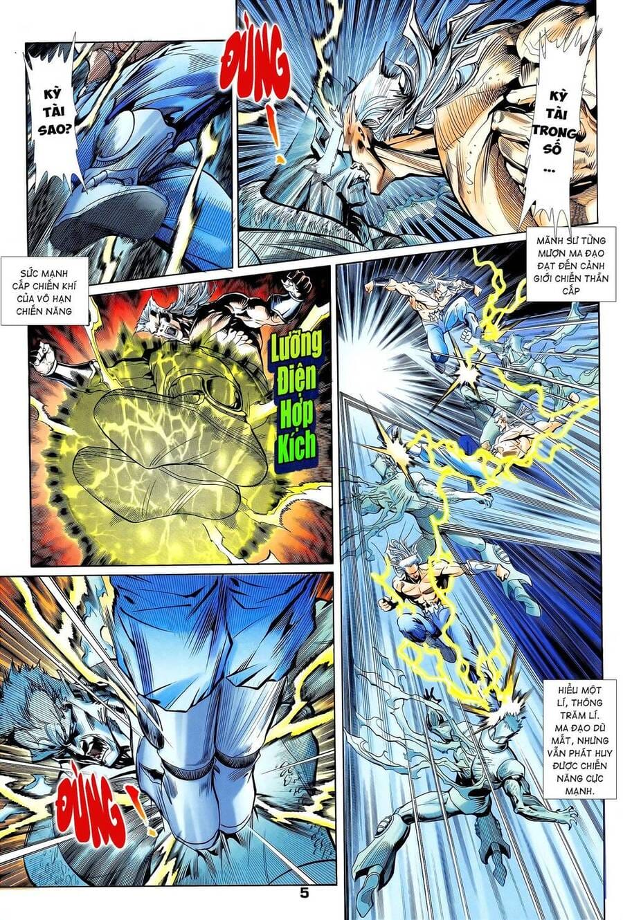 Truyện Tranh Long Hổ 5 Thế trang 8