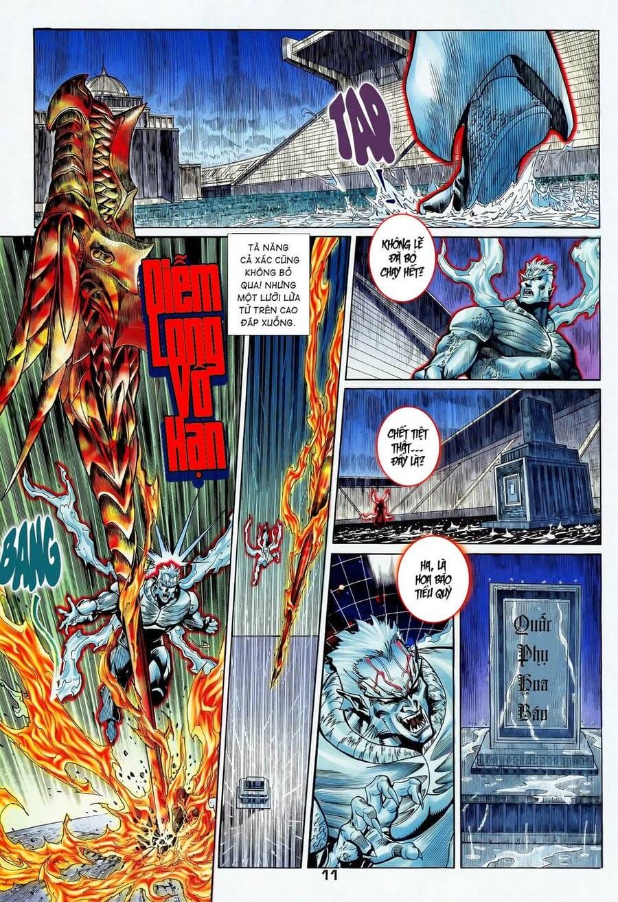 Truyện Tranh Long Hổ 5 Thế trang 8