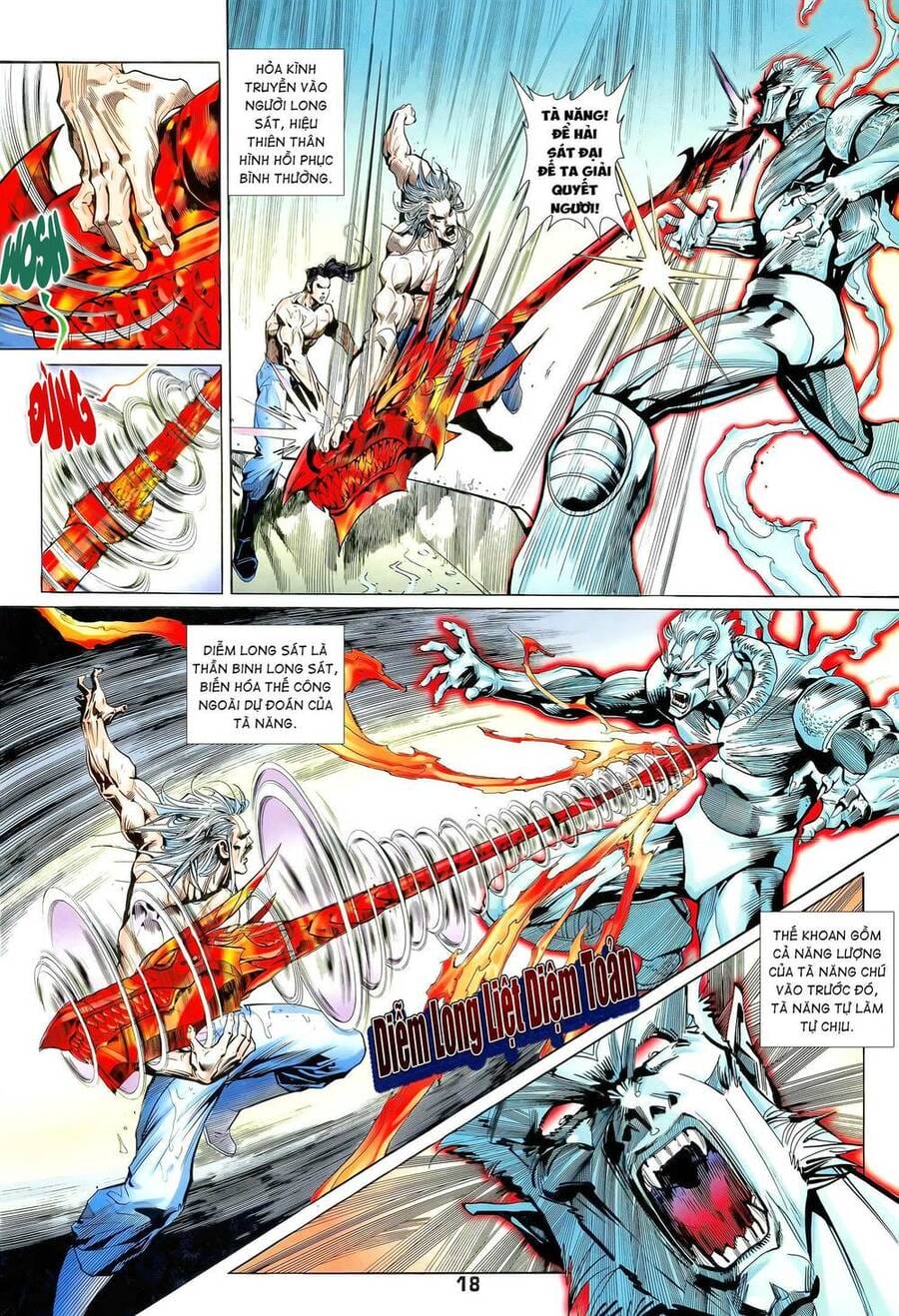 Truyện Tranh Long Hổ 5 Thế trang 8