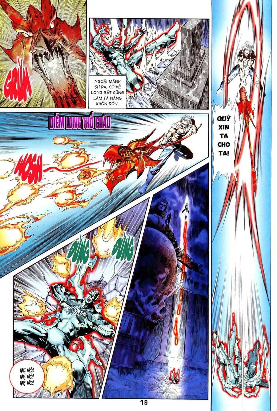 Truyện Tranh Long Hổ 5 Thế trang 8