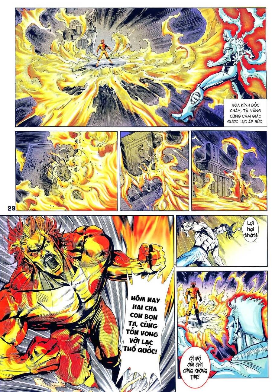 Truyện Tranh Long Hổ 5 Thế trang 8