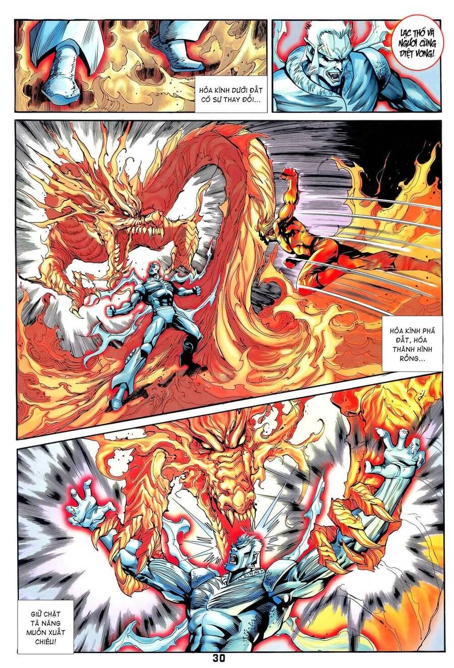 Truyện Tranh Long Hổ 5 Thế trang 8