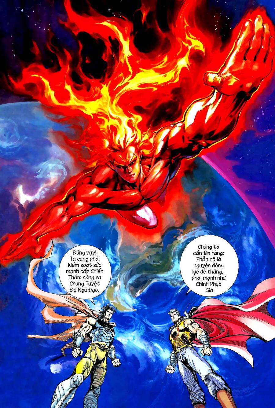 Truyện Tranh Long Hổ 5 Thế trang 8