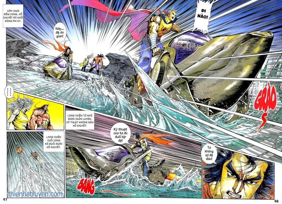 Truyện Tranh Long Hổ 5 Thế trang 8