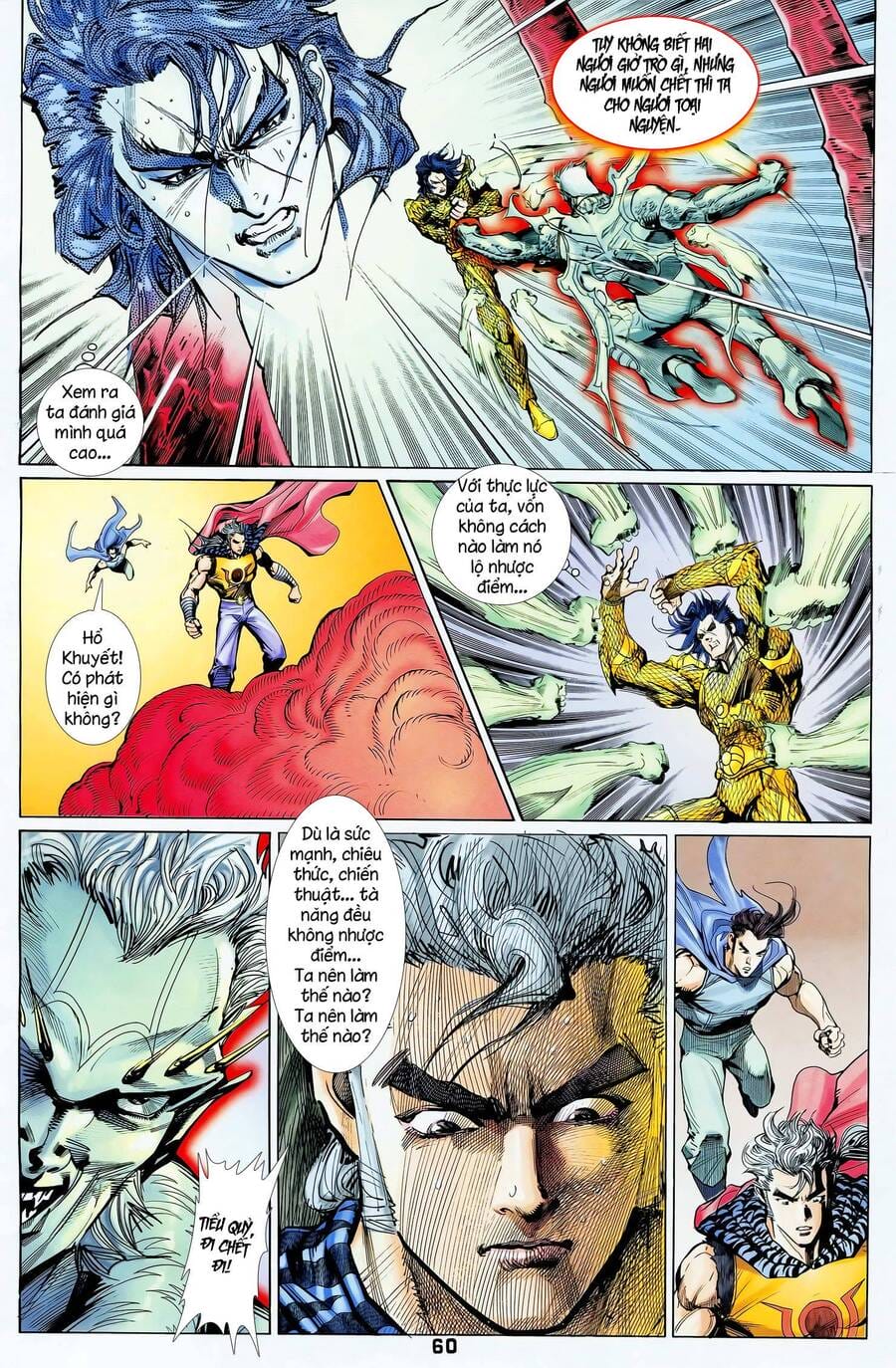 Truyện Tranh Long Hổ 5 Thế trang 8