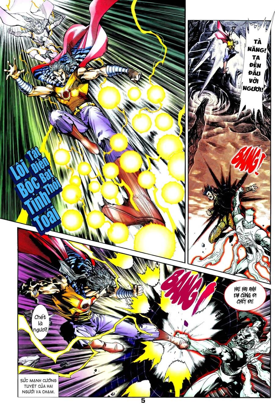 Truyện Tranh Long Hổ 5 Thế trang 8