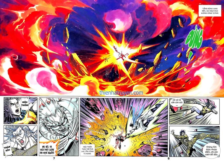 Truyện Tranh Long Hổ 5 Thế trang 8