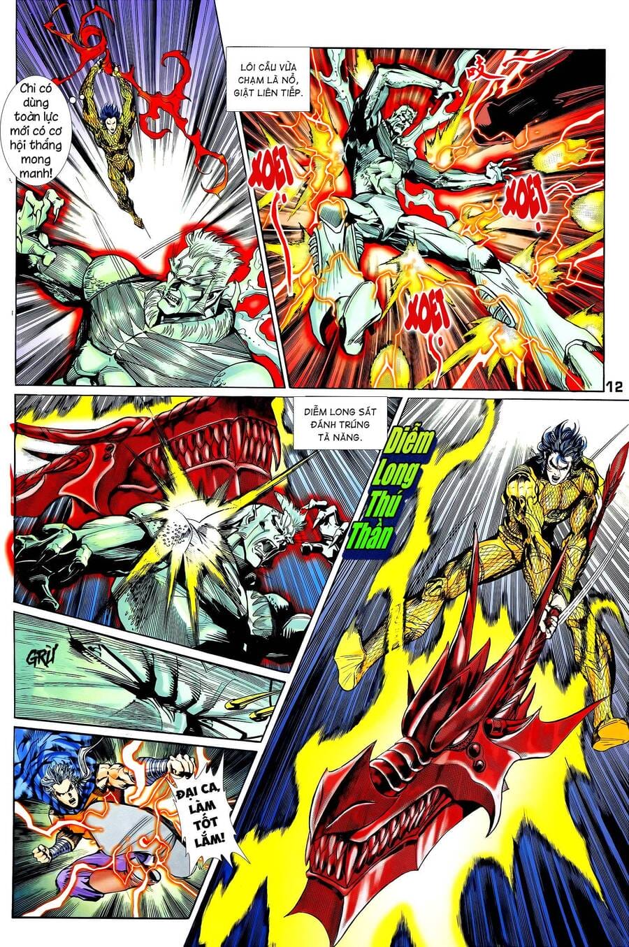 Truyện Tranh Long Hổ 5 Thế trang 8