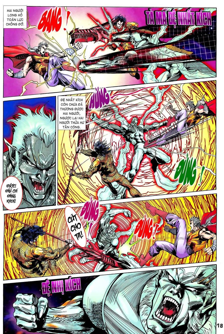 Truyện Tranh Long Hổ 5 Thế trang 8