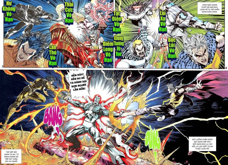 Truyện Tranh Long Hổ 5 Thế trang 8