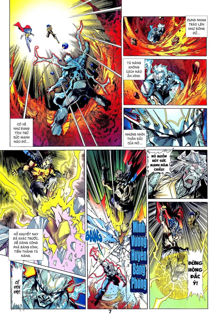 Truyện Tranh Long Hổ 5 Thế trang 8