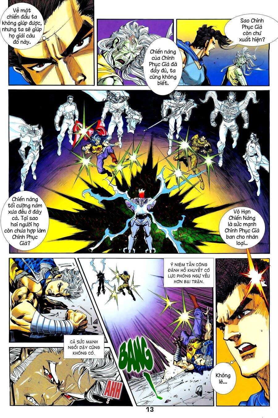 Truyện Tranh Long Hổ 5 Thế trang 8