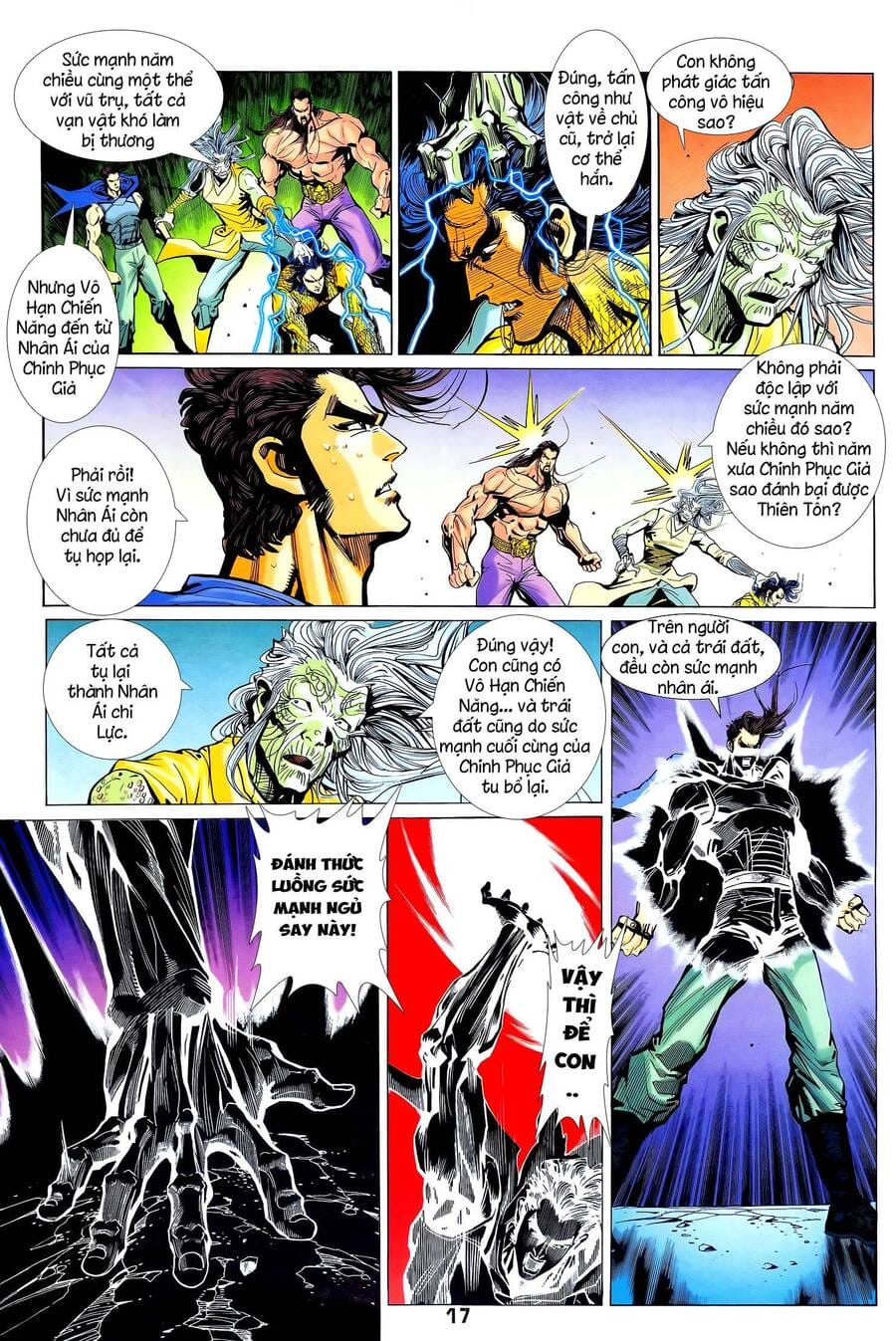 Truyện Tranh Long Hổ 5 Thế trang 8