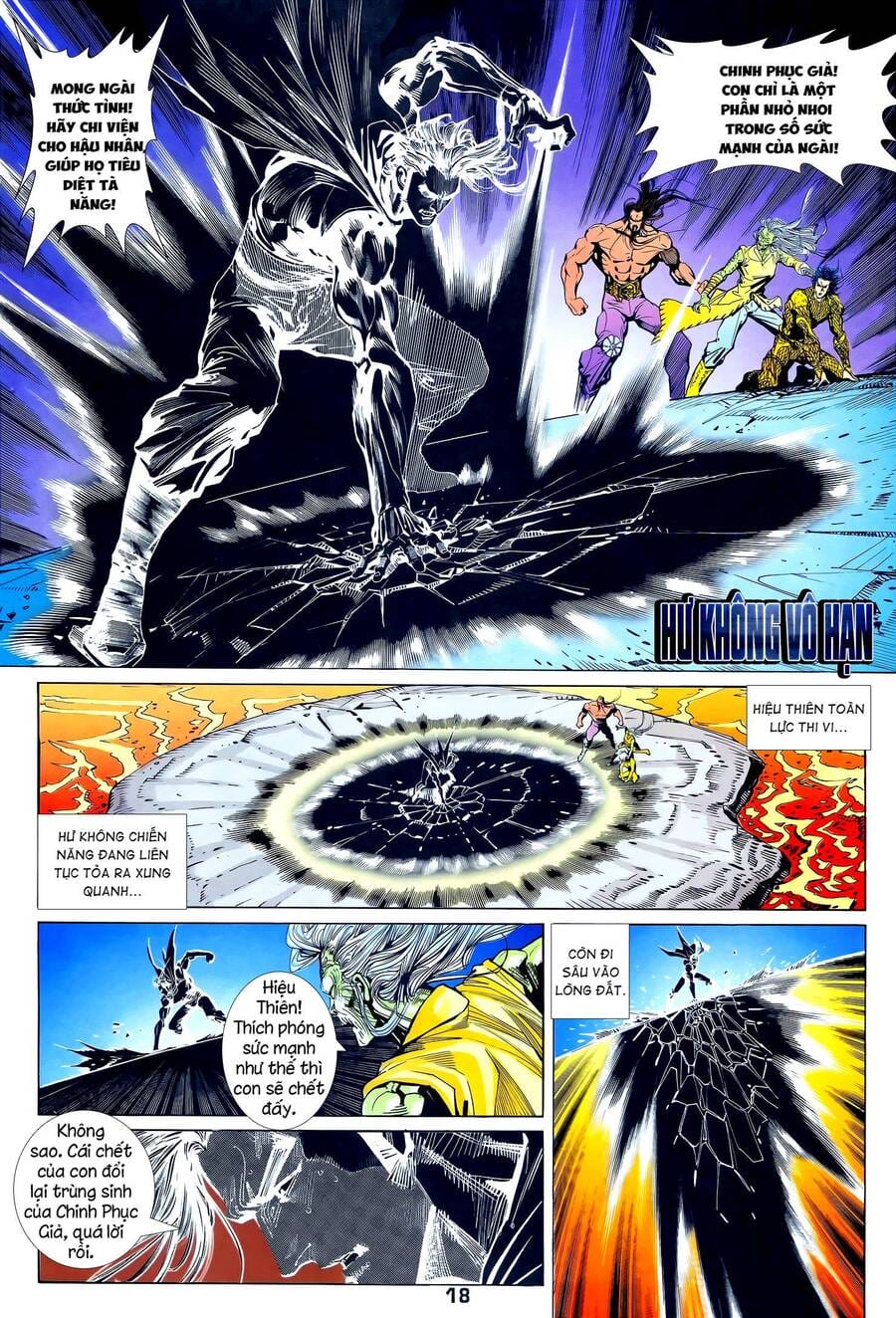 Truyện Tranh Long Hổ 5 Thế trang 8