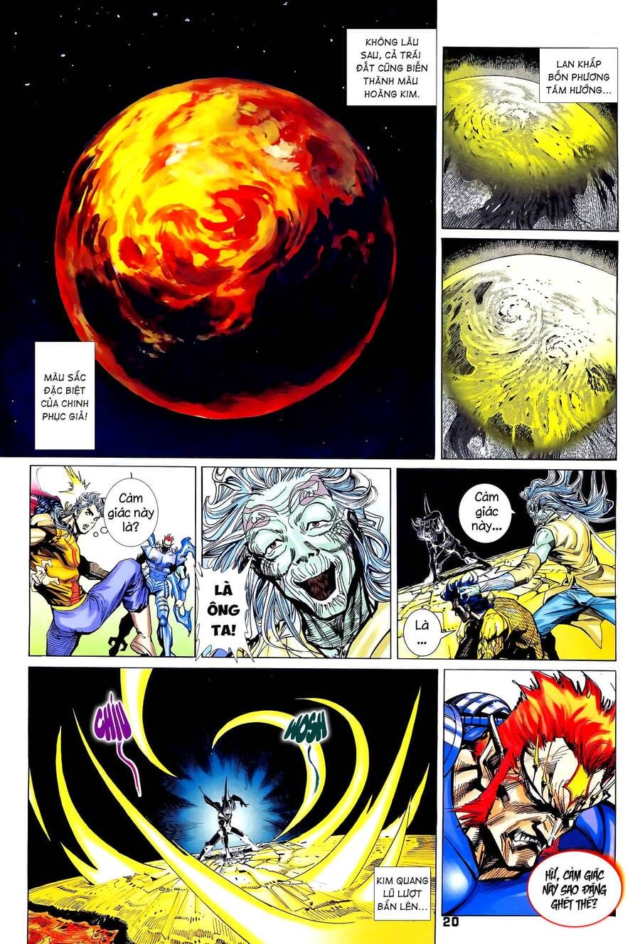 Truyện Tranh Long Hổ 5 Thế trang 8