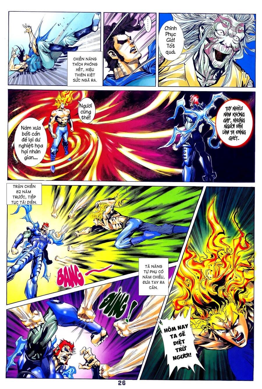 Truyện Tranh Long Hổ 5 Thế trang 8