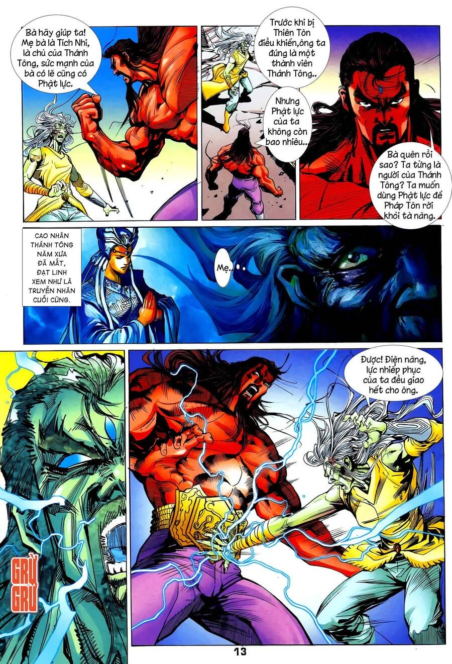 Truyện Tranh Long Hổ 5 Thế trang 8