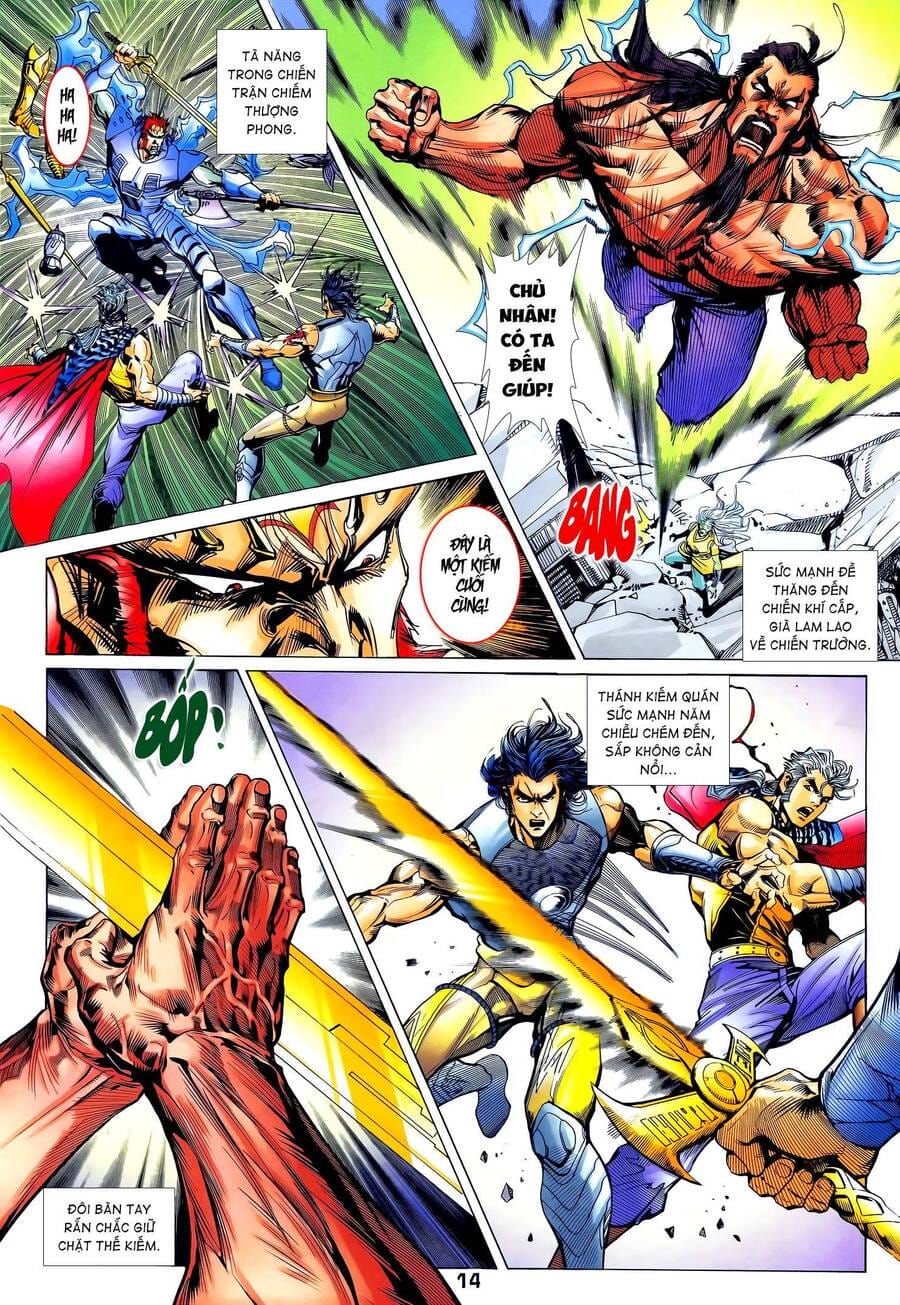 Truyện Tranh Long Hổ 5 Thế trang 8