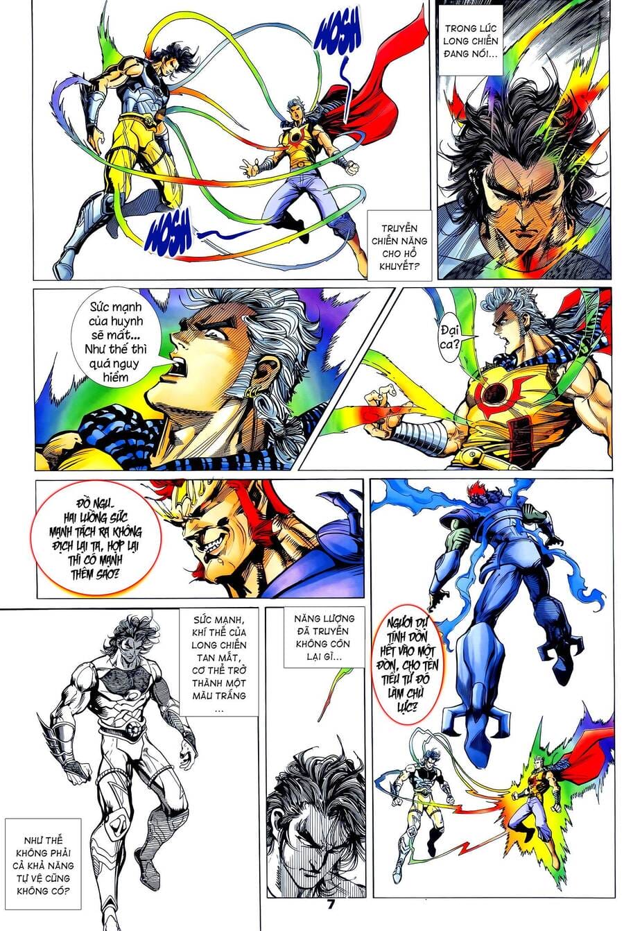 Truyện Tranh Long Hổ 5 Thế trang 8