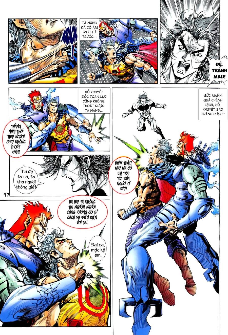 Truyện Tranh Long Hổ 5 Thế trang 8