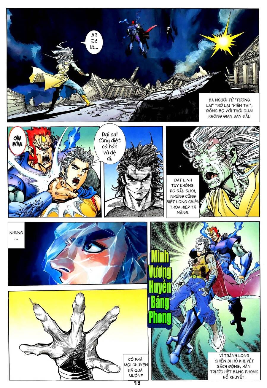 Truyện Tranh Long Hổ 5 Thế trang 8