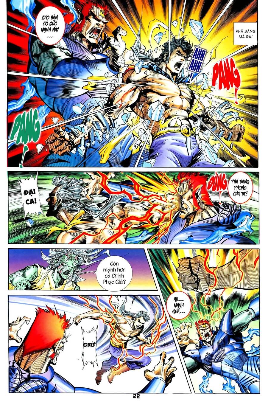 Truyện Tranh Long Hổ 5 Thế trang 8