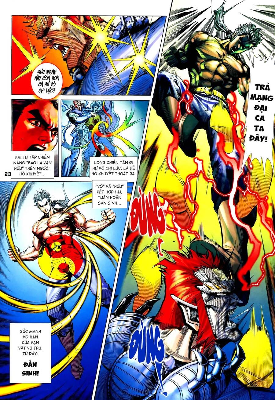 Truyện Tranh Long Hổ 5 Thế trang 8