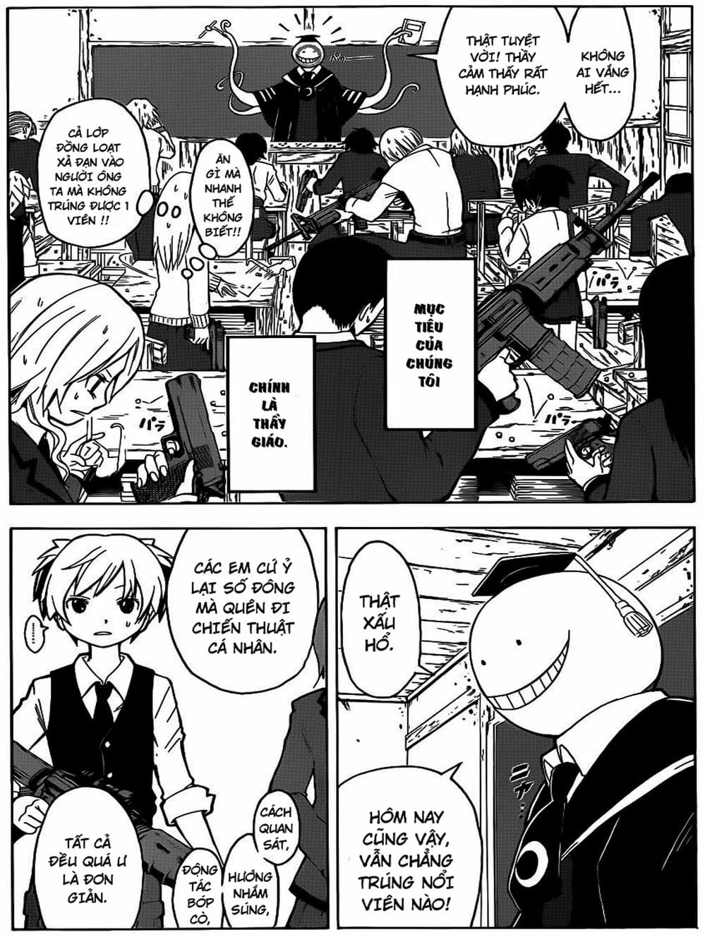 Truyện Tranh Lớp Học Ám Sát - Ansatsu Kyoushitsu trang 5