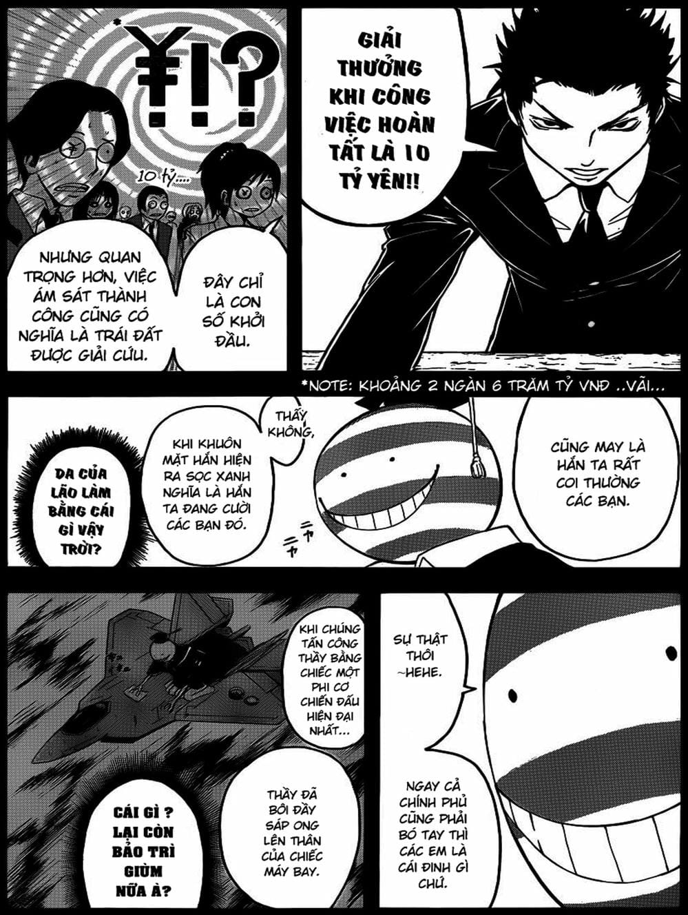 Truyện Tranh Lớp Học Ám Sát - Ansatsu Kyoushitsu trang 5