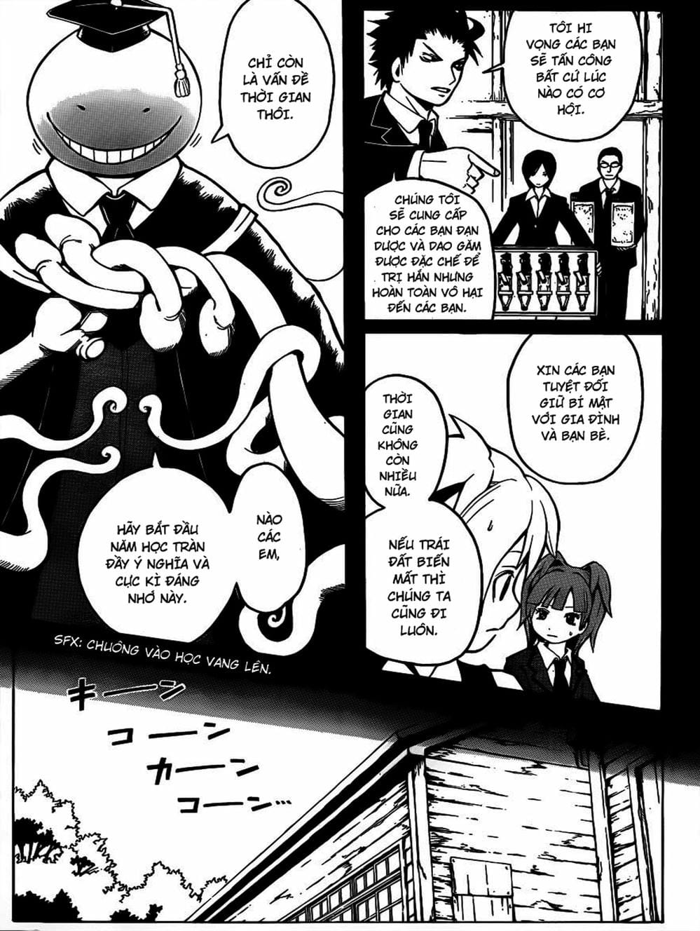 Truyện Tranh Lớp Học Ám Sát - Ansatsu Kyoushitsu trang 5
